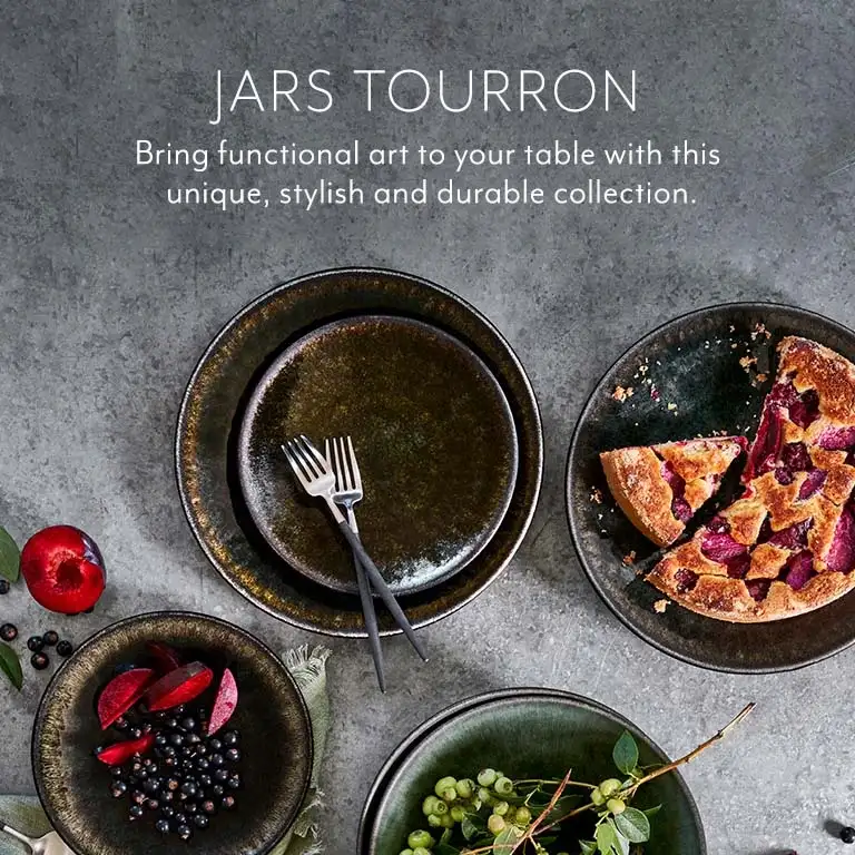 Jars Tourron. Bring functional art to your table with this unique, stylish and durable collection.